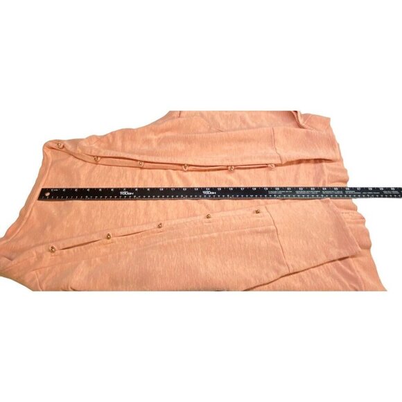 SOFT SURROUNDINGS Sweater Pullover Long Sleeve Peach 1X 7-13 - Picture 5 of 9